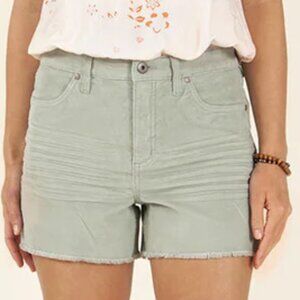 Carve Designs Oahu Hi Rise 4" Short SZ 0 Thyme NWT